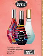 Jeanne Arthes Love Generation EDP Assorted-60ml Each
