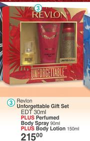 Revlon unforgettable gift hotsell set