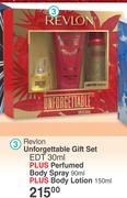 Revlon Unforgettable Gift Set EDT-30ml
