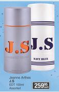 Jeanne Arthes J.S EDT Assorted-100ml Each