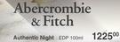 Abercrombie & Fitch Authentic Night EDP-100ml