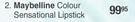 Maybelline Colour Sensational Lipstick