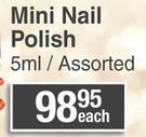 Mavala Mini Nail Polish Assorted-5ml Each