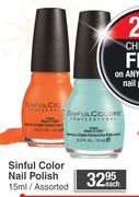 Sinful Color Nail Polish Assorted-15ml Each