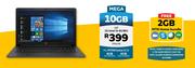 HP 15 Intel i3-8130U-My MTNChoice 10GB