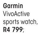 Garmin Vivo Active Sports watch