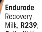 Endurade Recovery Milk