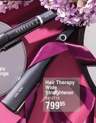 Nicky Clarke Hair Therapy Wide Straightener