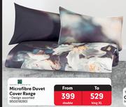 Republic Umbrella Microfibre Duvet Cover Range (Double)