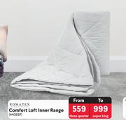 Romatex Comfort Loft Inner Range (Three Quarter)