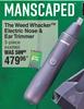 Manscaped The Weed Whacker™ Electric Nose & Ear Trimmer 440965-3Piece