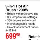 Reflections 3-In-1 Hot Air Brush 1200W