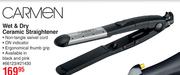 Carmen Wet & Dry Ceramic Straightener