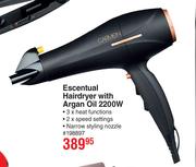 Carmen Escentual Hairdryer With Argan Oil 2200