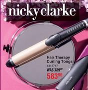 Nicky Clarke Hair Therapy Curling Tongs