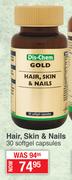 Dis-Chem Hair, Skin & Nails-30 Softgel Capsules