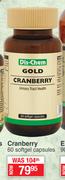 Dis-Chem Cranberry-60 Softgel Capsules