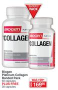 Biogen Platinum Collagen Banded Pack-60 Capsules Plus Free 30 Capsules
