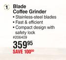 Russell Hobbs Blade Coffee Grinder 206409