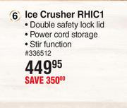 Russell Hobbs Ice Crusher RHIC1