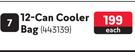 Camp Master 12 Can Cooler Bag 443139-Each