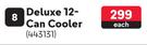 Camp Master Deluxe 12 Can Cooler 443131-Each