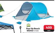 Camp Master Pop-Up Beach Shelter 411589-Each