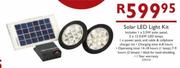 Solar LED Light Kit