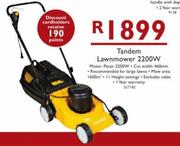 Tandem Lawnmower 2200W