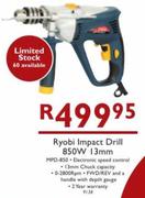 Ryobi Impact Drill 850W 13mm