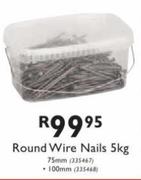 Round Wire Nails 75x100mm-5Kg