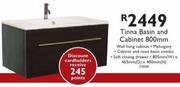 Tinna Basin And Cabinet 800mm