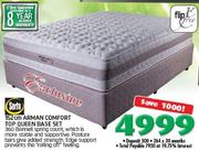 Serta 152cm Arman Comfort Top Queen Base Set