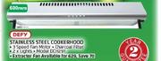 Defy 600mm Stainless Steel Cookerhood DCH291