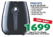 Philips Black Air Fryer HD9220