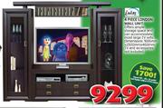 Emkay 4 Piece London Wall Unit