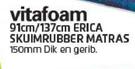 Vitafoam 91cm Erica Skuimrubber Matras-Elk