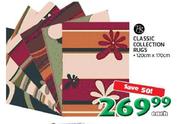 FB Classic Collection Rugs-120cmx170cm Each
