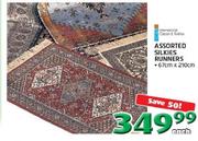 Assorted Silkies Runners-67cmx210mm Each