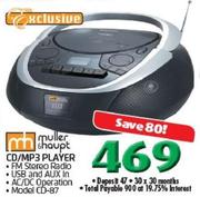 Muller&Houpt CD/MP3 Player CD-87