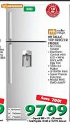 Muller & Haupt 600Ltr Metallic Top Freezer MHD DWD-600FF