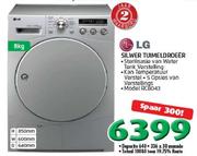 LG 8Kg Silver Tuimeldroeer RC8043