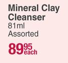 Pond's Mineral Clay Cleanser-81ml Assorted