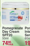 Portia M Pomegranate Day Cream SPF20-50ml Each