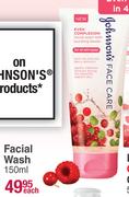Johnson's Even Complex Facial Wash-150ml Each