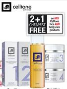 Celltone Sensitive Cleanser Or Toner-100ml Each