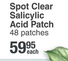 Skin Republic Spot Clear Salicylic Acid Patch 48 Patches-Each