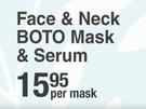 Skin Strategy Face & Neck BOTO Mask & Serum-Per Mask