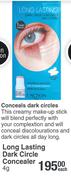 L'Action Long Lasting Dark Circle Concealer-4g Each