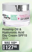 Skin Tegrity Rosehip Oil & Hyaluronic Acid Day Cream SPF15-50ml